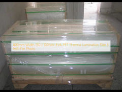 800mmの幅150/100つのMicエヴァ ペット熱ラミネーションのフィルム写真のための3インチ