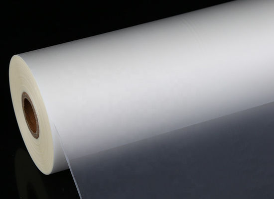 18のmicマットBoppの本ロール包装の印刷3600mのための薄板になるフィルムの熱い溶解の上昇温暖気流