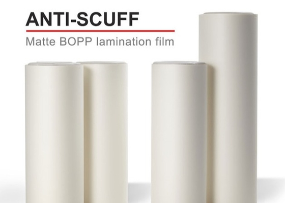 Good price 28mic Matt BOPP摩擦耐性フィルム 湿/熱ラミネーションフィルム ラミネーターに適しています オンライン