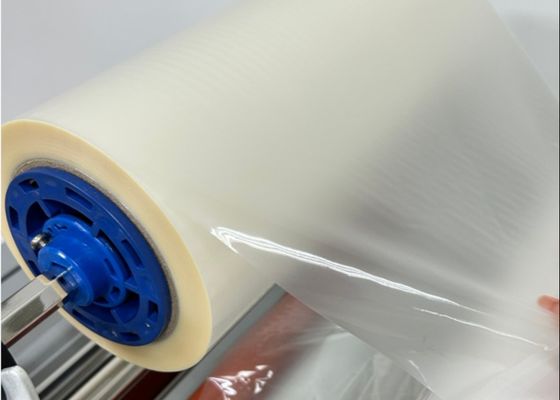 良い価格 環境保護漆 18μm ナノセラミック強化BOPP Ra 0.12μm 精密スクリーンプリント用 ドットガイン 5% オンライン