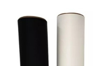 Good price オーダーメイド 黒色サテンベールベルト BOPP 柔らかい触覚の熱粘着膜とEVA粘着剤 オンライン
