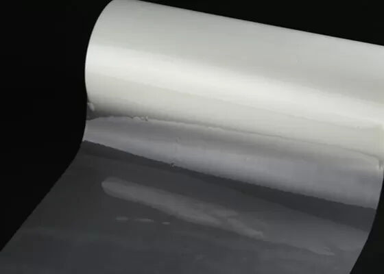 良い価格 熱ラミネーションフィルムロール 330mm から 1650mm 幅 EVA 粘着層と光り輝くマットサテン仕上げ オンライン