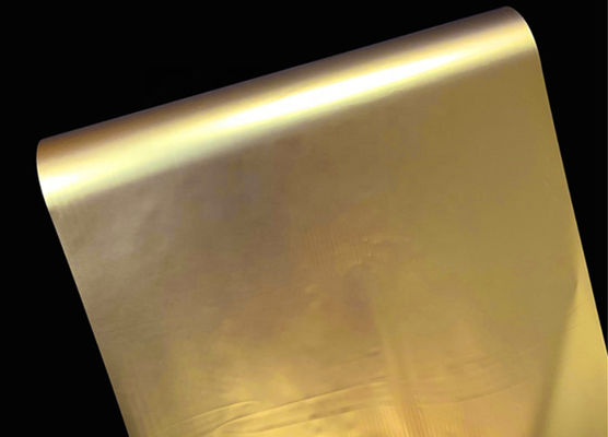 良い価格 認証金/銀金属化フィルム 金属質感/プラスチック硬さ0.3mm 高揚式ホットスタンプと2%の光伝達性 SGS オンライン