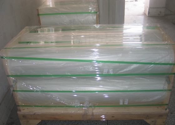 Good price 2500m x 16μm PET前塗装熱フィルム ホットスタンピング ロゴ処理 タイプ マルチプルエクストルーション 120-180C オンライン