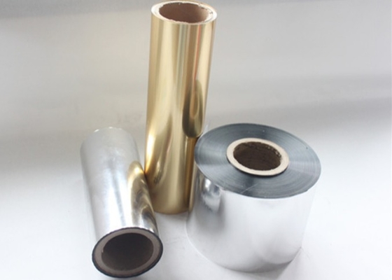 Good price MSDS認定包装フィルム 仕様 BOPP/PET 金/銀 金属仕上げ 1500mm 幅 オンライン