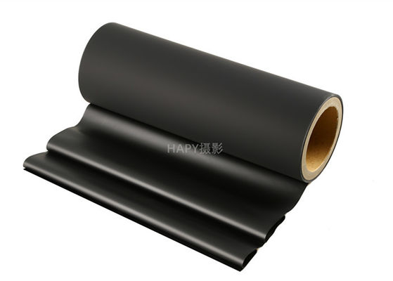 Soft Touch Velvet BOPP Thermal Lamination Film 30 Mic Black Color Matt