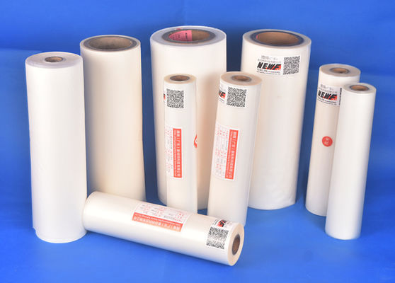 125 Mic Glossy 3 Inch Hot Melt Lamination Film 2000m PET Protective EVA